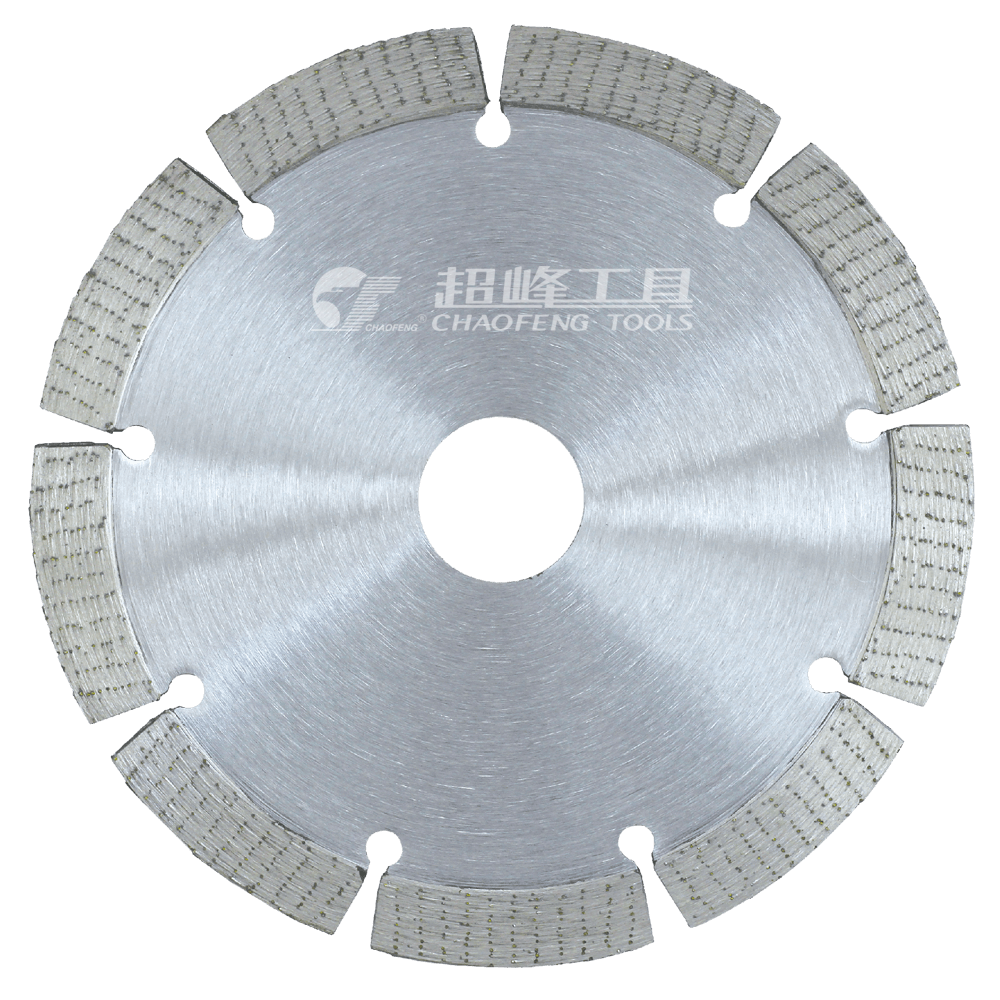 Double-Deck Slotting Diamond Blade