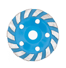 Turbo cup grinding wheel